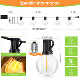 30M Outdoor String Lights