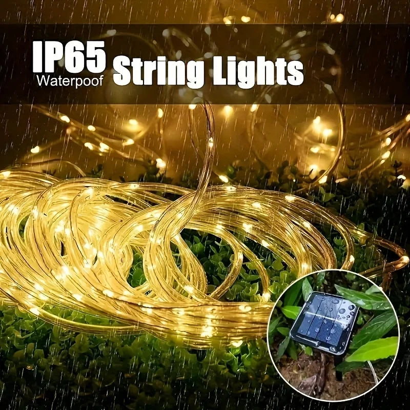 LED Solar String Lights