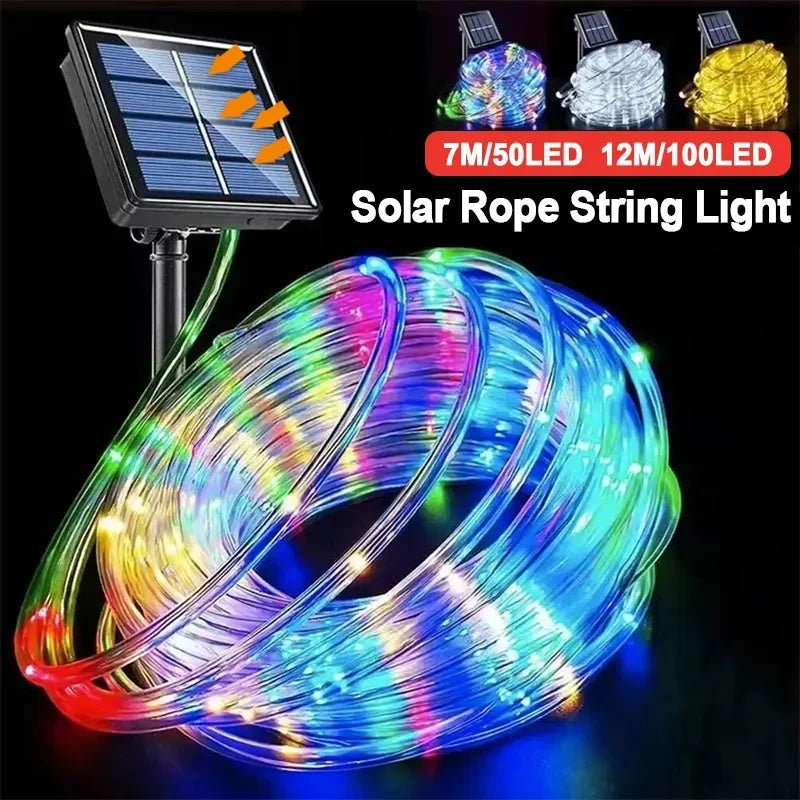 LED Solar String Lights
