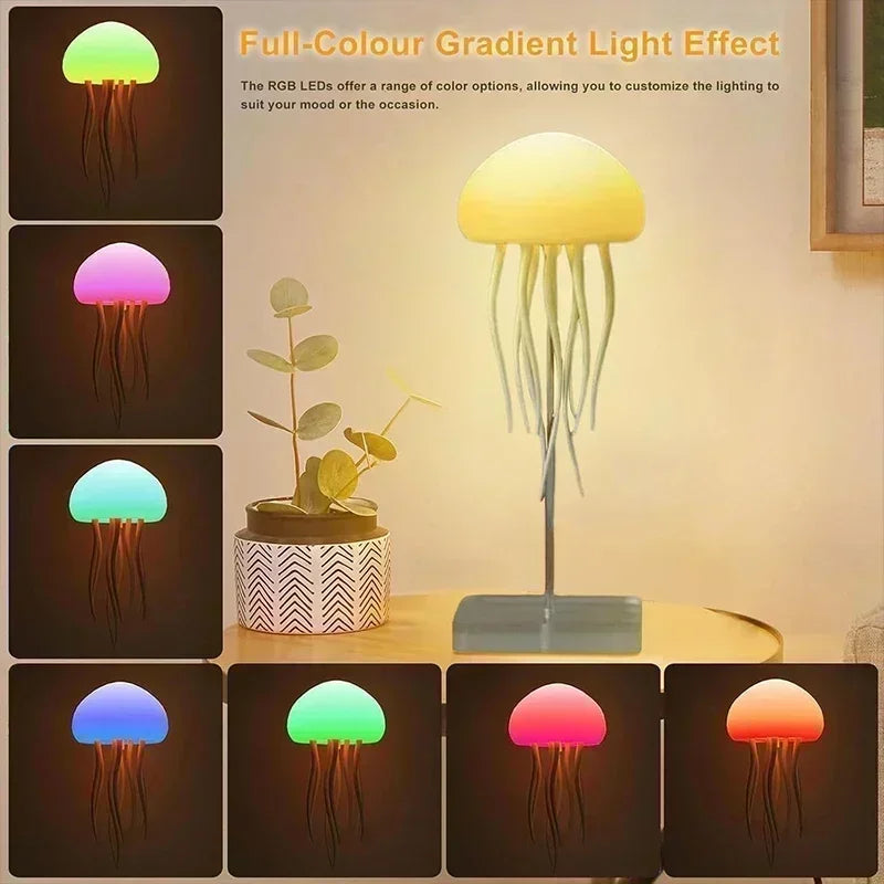 AquaGlow™ Silent Jellyfish Lamp