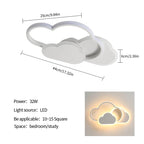 Cloud Ceiling Light,32w