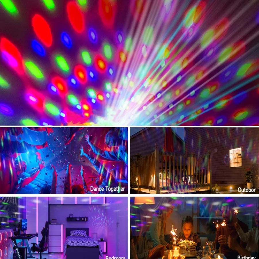 Disco Ball Dj Night Lights