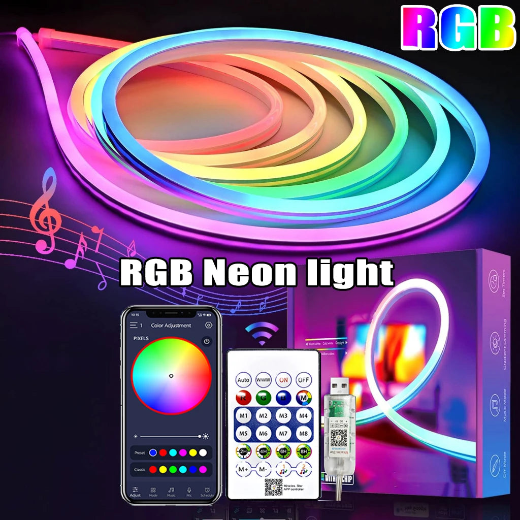 5V RGB Neon Strip Light