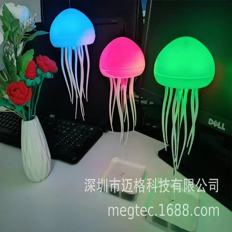 AquaGlow™ Silent Jellyfish Lamp