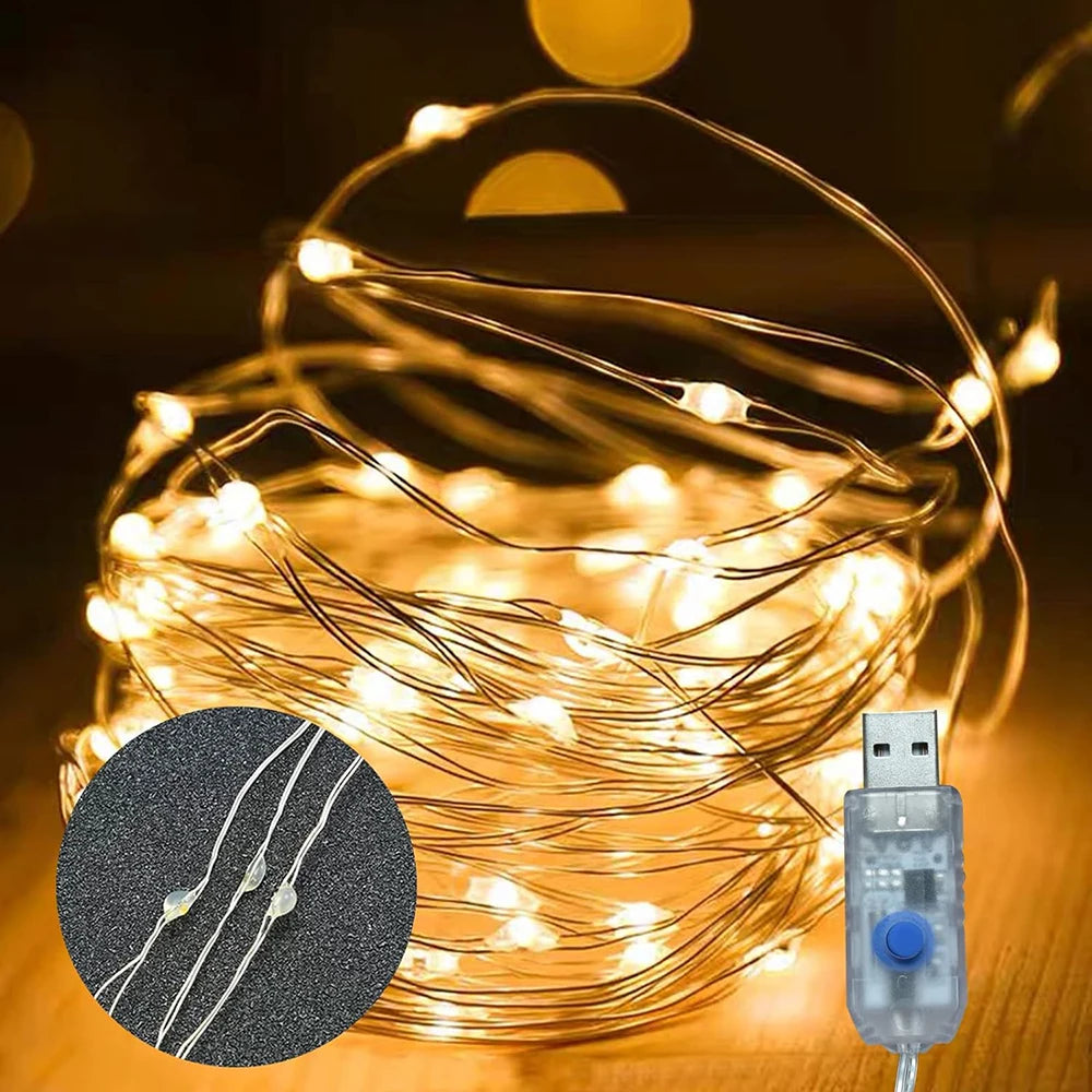 USB LED String Lights