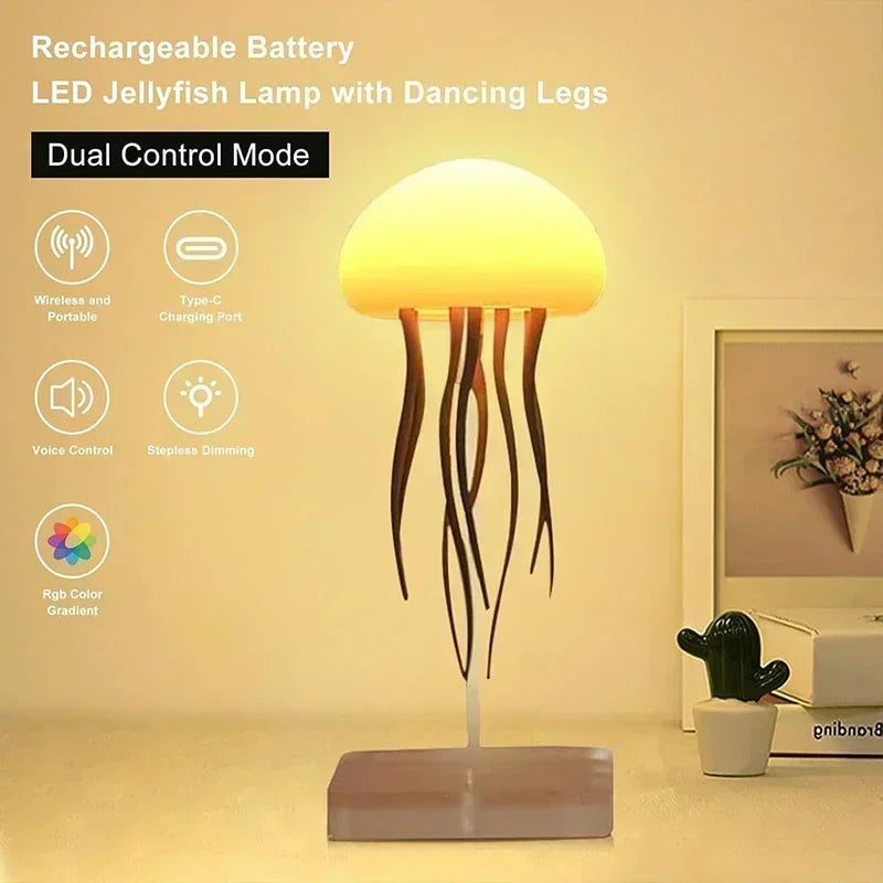 AquaGlow™ Silent Jellyfish Lamp