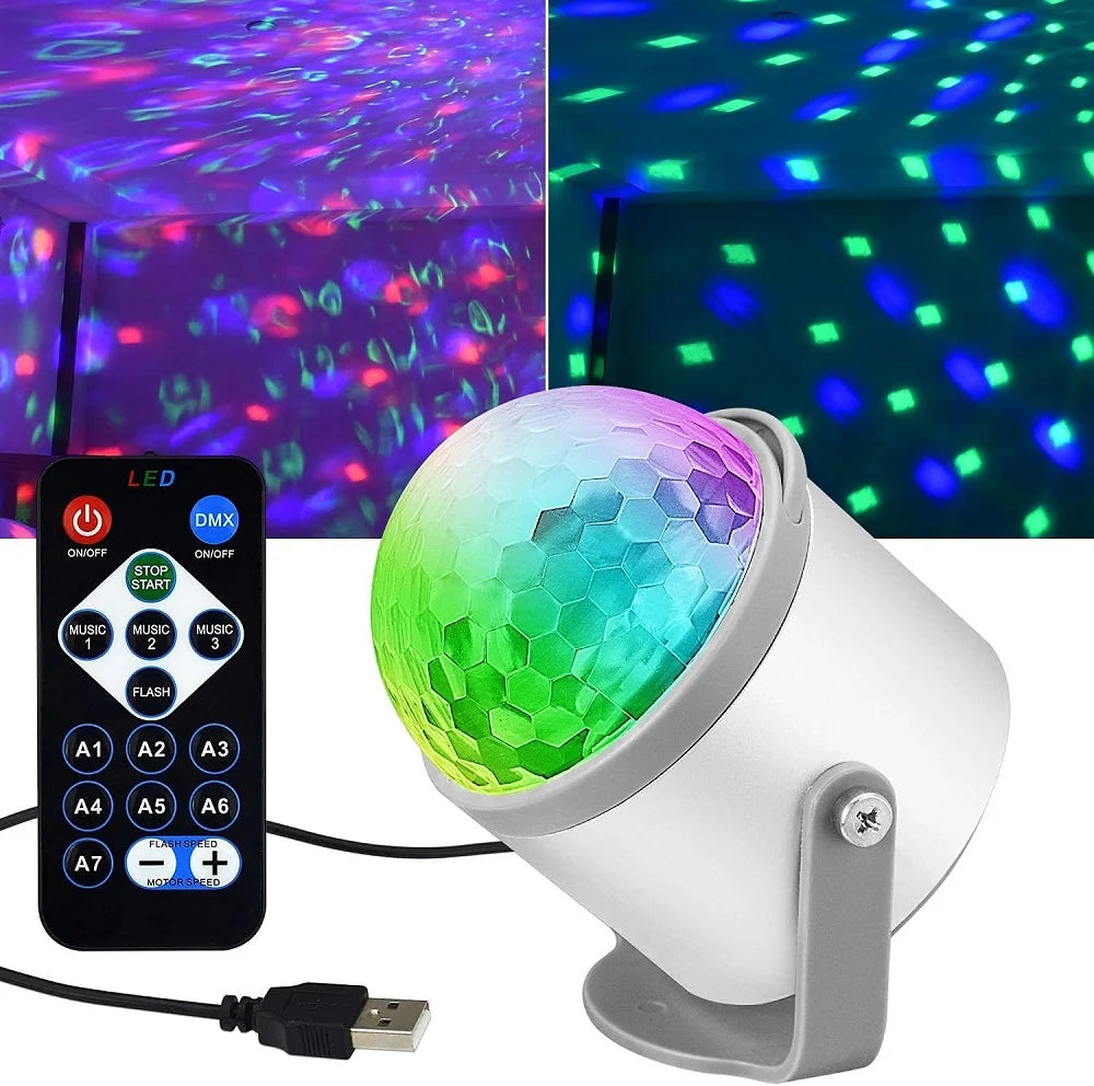 Disco Ball Dj Night Lights